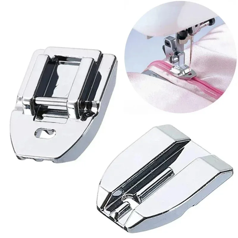 Invisible Zipper Foot Feet Domestic Machine Parts Presser Foot for Clothing Singer Brother Janome Babylock Sewing Accessories