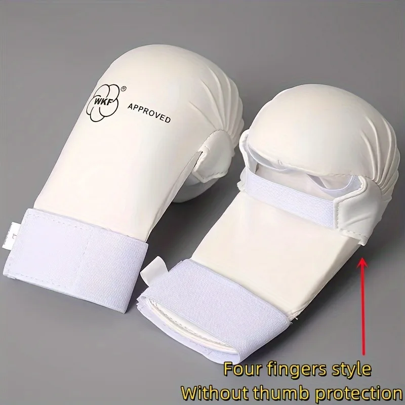 High-Quality PU Karate Gloves Multi-Layer Composite Liner for MMA Boxing Fitness Training Protective Gear for Hand Safety