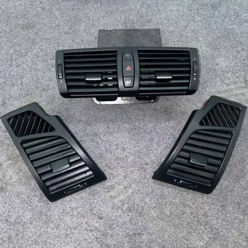 Front Central AC Vent Grille Dashboard Air Conditioner Panel Assembly for E81 E82 E87 E88 2008-2013 Car Interior Trim