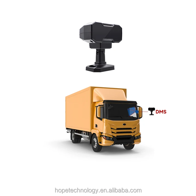 AHD 720P Cámara inteligente independiente DSM para vehículos Sistema de detección de conducción de fatiga Garantía de 1 año para conductores de vehículos