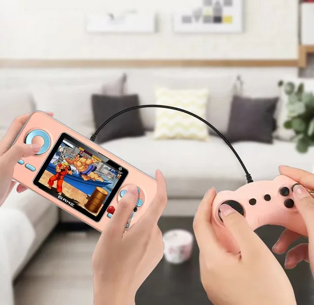 New S5 Mini Retro Video Gaming Console Built-in 520 Classic Games Portable 2.4 Inch TFT Pocket Game Players Console For Child 3 New S5 Mini Retro Video Gaming Console Built-in 520 Classic Games Portable 2.4 Inch TFT Pocket Game Players Console For Child 3