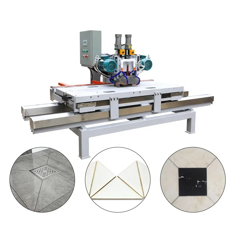 Hongyi 1800 Manual Tile Cutter Machine CNC Ceram Tile Cutter Double Blade Ceramic Tile Industrial Stone Cutting Machine