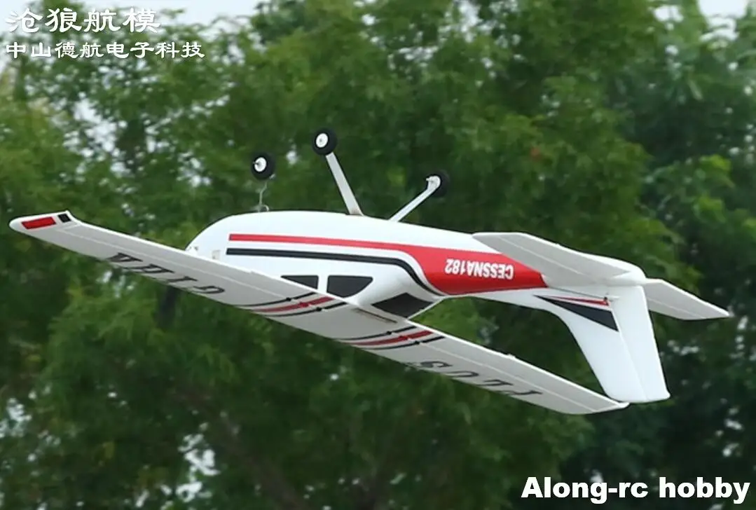 EPO Plane RC Airplane RC Models Hobby Beginner Aircraft 4 channel 1200mm Wingspan 4CH Cessna 182 Plus Trainer kit set or PNP set