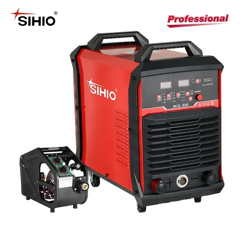 Sihio Saldatrice Trifase Inverter 400V 500A Welding Machine Mig Mag Welder 500 Amp