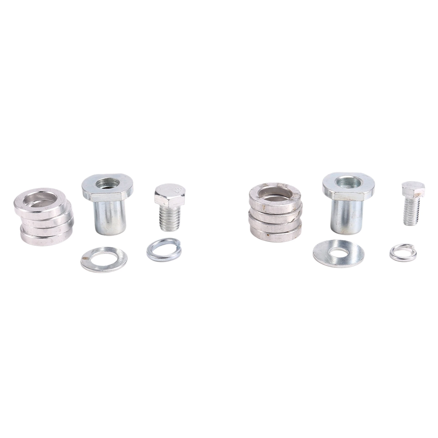 

A53Q-2PCS M14 M10 Angle Grinder Adapter Grooving Machine Adapter Conversion Kit Flange Metal Lock Nuts Slotting 100 150 Type