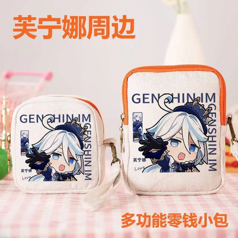 

Genshin Impact Merchandise Coin Purse Funi Na Wanderer Nasida Shenli Ayaka Fanfic Guzi Student Key Bag Anine