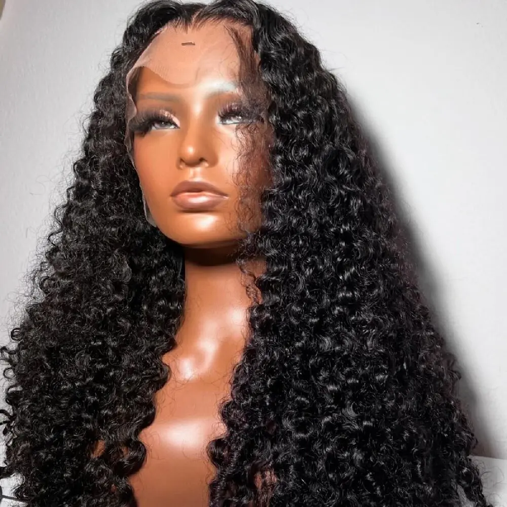 

Бирманский вьющийся парик, человеческие волосы, предварительно выщипанные, парик плотности 200%, 13x4 HD, парики спереди, кружевные передние парики для женщин, 100% человеческие волосы