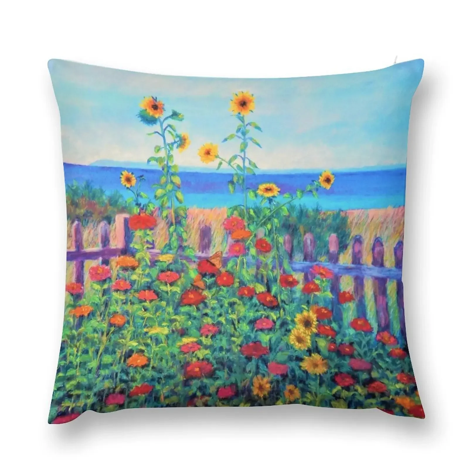 

My sister's garden Throw Pillow Sofa Cushion Cover Custom Cushion christmas supplies Christmas Covers For Cushions pillow