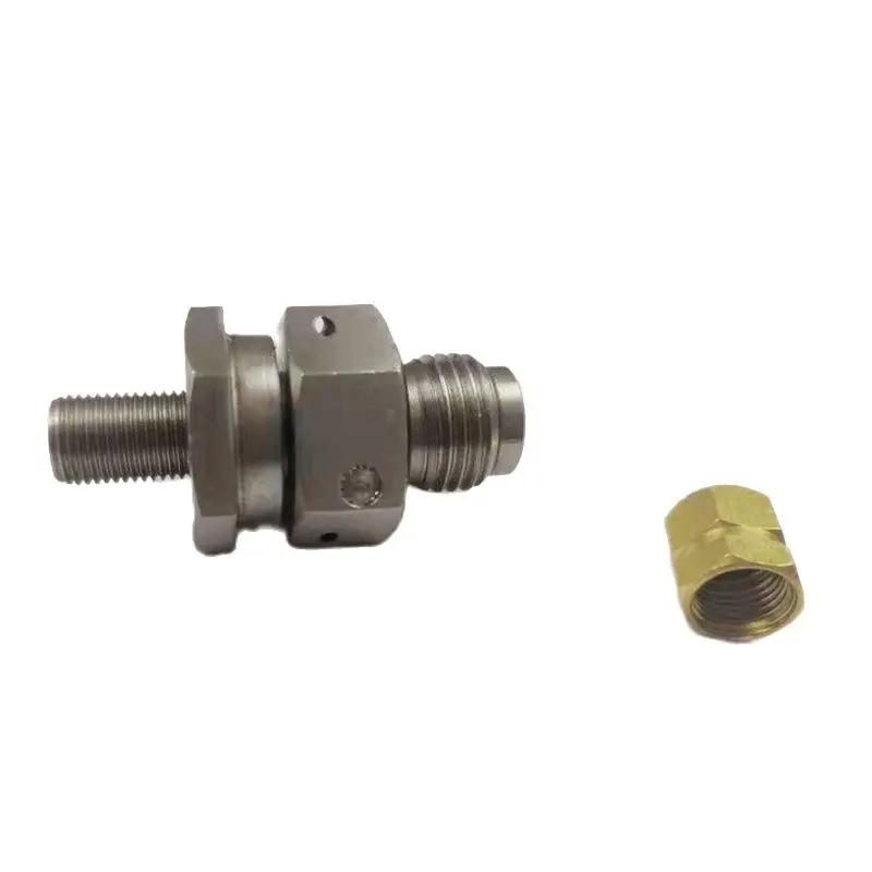 Gas Pressure Accumaltor Charge Valve Hydro Fitting Part 5/16-12UNF to 1/2-20UNFAccumulator Precharge Kit Nitrogen