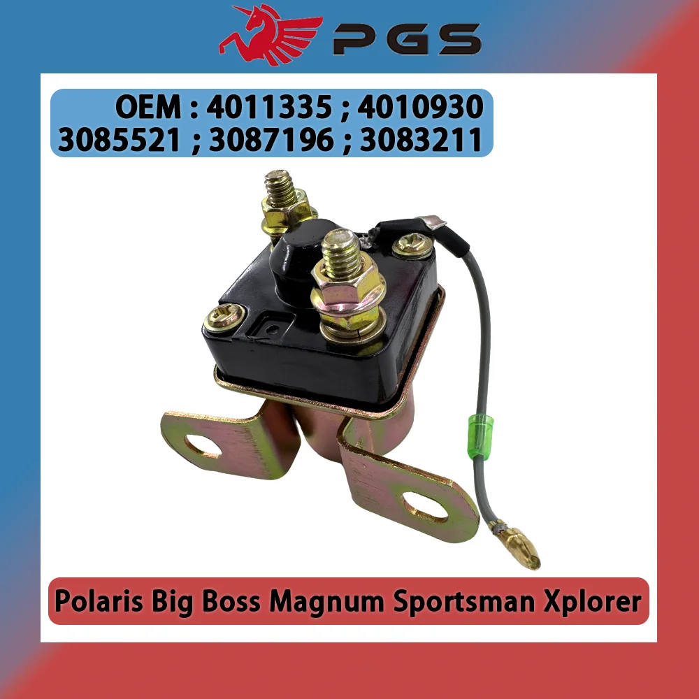 

Starter Solenoid Relay 3085521 4010930 4011335 3083211C For Polaris Big Boss Magnum Sportsman Xplorer300 400 Kawasaki 21164-515