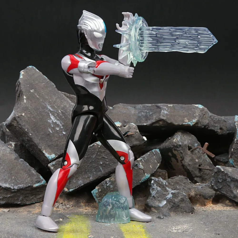 بانداي الأصلي حقيقية الترامان تريجا Obdegaard Kairegulos ديلوكس مجموعة المنقولة الإنسان الشكل جمع نموذج هدية عيد #6