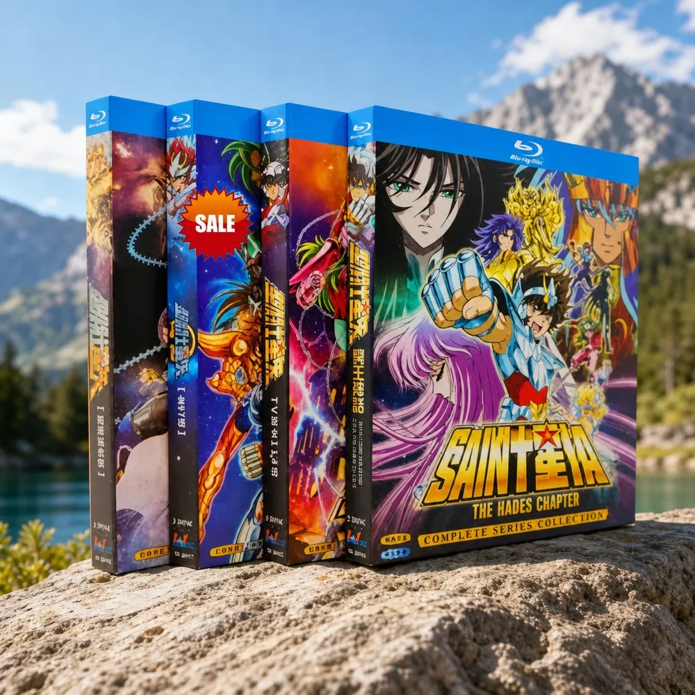 Saint Seiya TV Series Complete Collection + Hades Mythology + 10 Theatrical Films HD Collector’s Edition Blu-ray