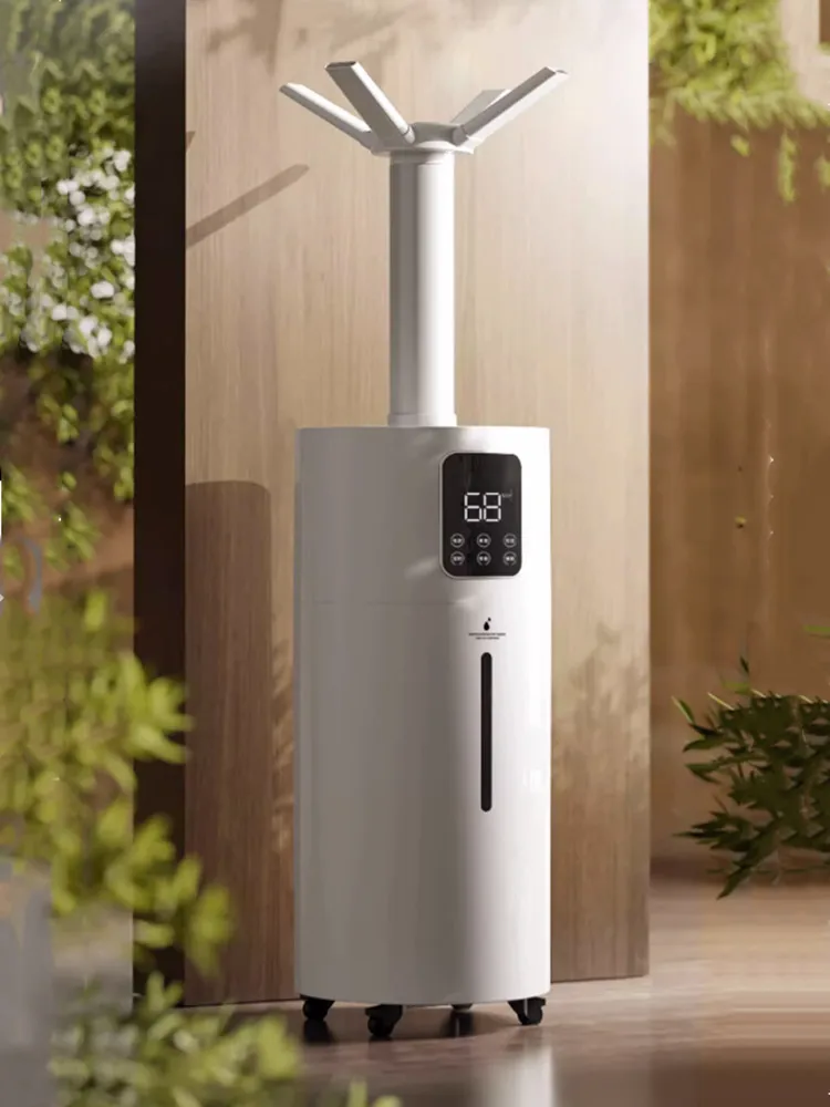 Humidificador de suelo silencioso para el hogar, pulverizador de aire de gran capacidad, esterilización comercial, industria a gran escala para el hogar, 25L
