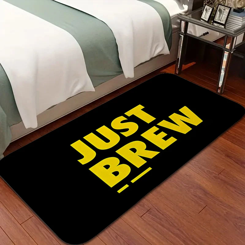 Bath Rug A-Friday Beers Aesthetic Floor Front Door Mat Anime Carpet for Bedroom Modern Home Decoration Outdoor Entrance Doormat