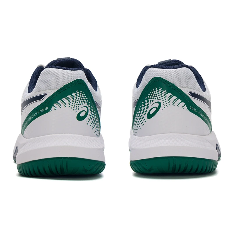 أحذية Asics Gel-Dedicate 8 للتنس خفيفة الوزن مبطنة للرجال للتدريب اليومي ورياضات المحكمة 1041A408-105