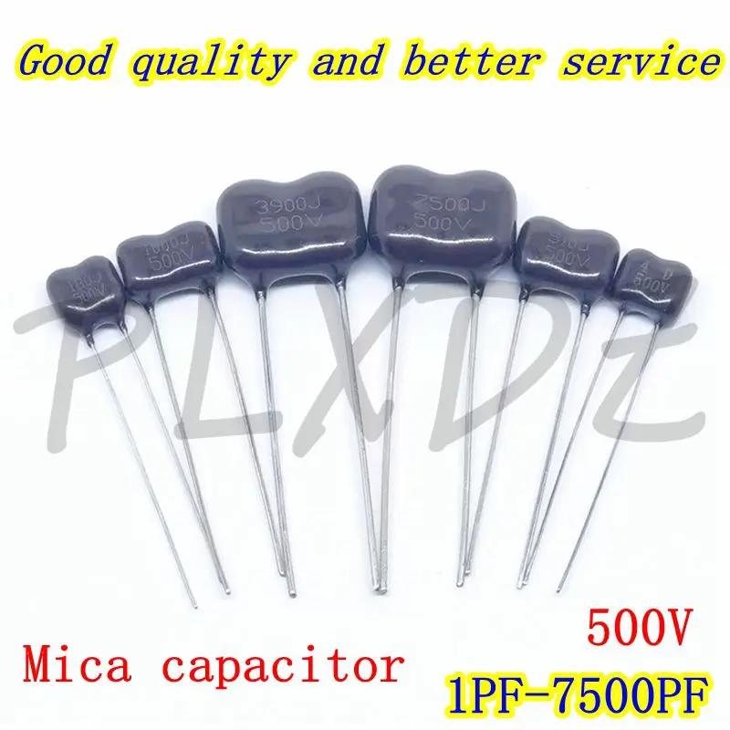 5pcs precision mica capacitor 500V 5%  100PF 101 24PF 27PF 30PF 33PF 36PF 39PF 43PF 47PF 51PF 56PF 62PF 68PF 75PF 82PF 91PF CMDM