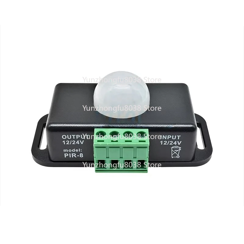 Motion Sensor Detector Switch, Mini 12V 24 V for Light Emitting Diode Bar Luban Optical Ribbon Patch 5050 3528 6A 12/24 Volt