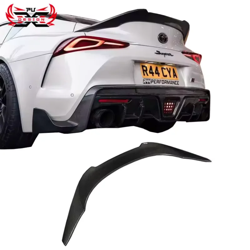 

Perfect Fit Carbon Fiber M Style Wing for Toyota GR Supra A90 A91 MK5 Rear Spoiler Trunk Lip Flap Performance Body Kits