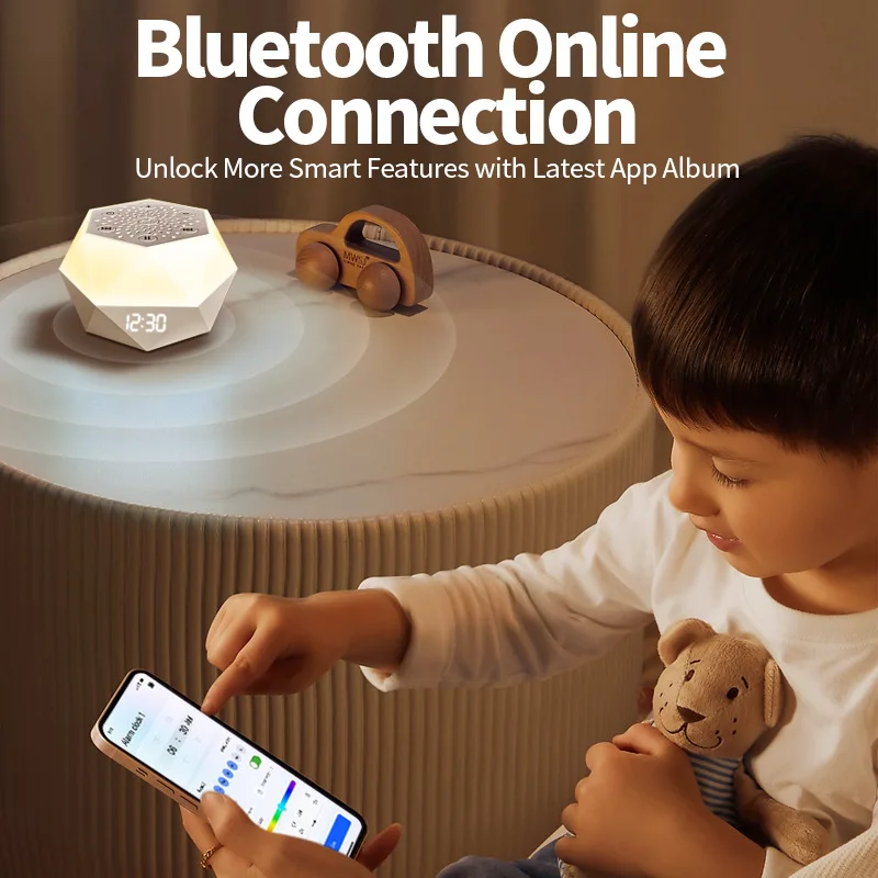 Low-profile Diamond-shaped White Noise Sleep Aid - New Cross-border Compact & Portable Mini White Noise Machine