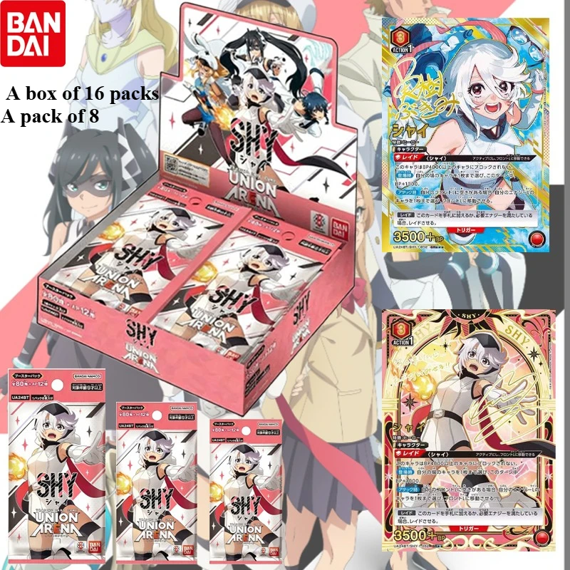 

Hot Official Bandai Union Arena SHY UA45BT Booster Box Japanese Version Sealed TCG Trading Card Game Anime Collection 16 Packs