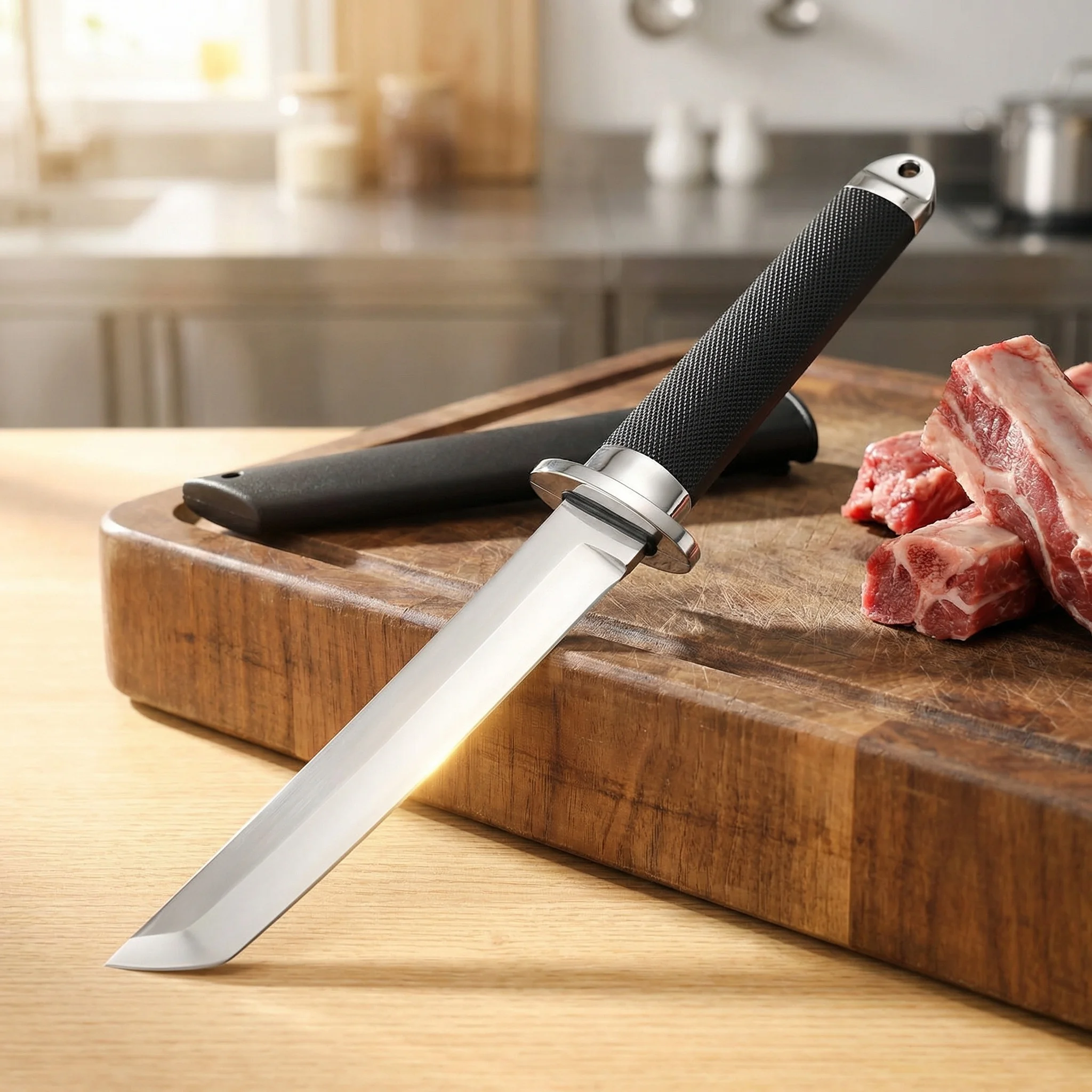 Fruit Knife Banana Knife Hand Forged Blade Plastic Handle Boning Butcher Knife High Stainless Steel Kitchen Knives Chef Tool