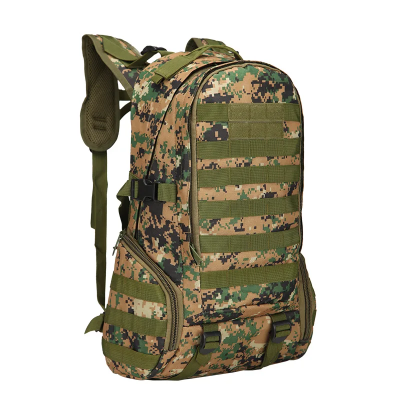 

Men's mountaineering bag 3p backpack professional outdoor sports hiking bag 35L high-capacity camouflage tactical backpack