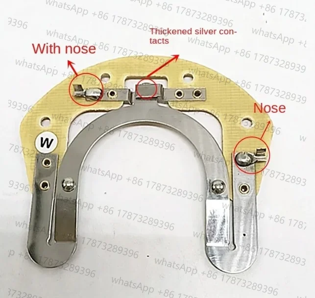 Interruptor centrífugo monofásico para motor, accesorios de motor fuera de chip L25-27 20 22 34, asiento de interruptor centrífugo para uso interno