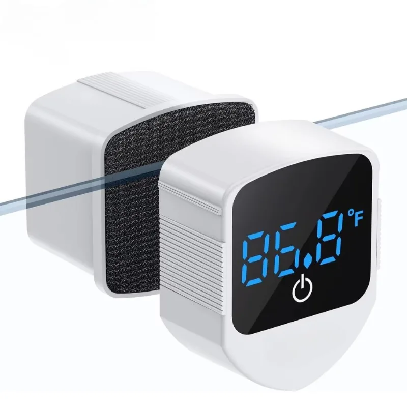 SR-520 Electronic Easy-to-read Adsorption Rod Water Digital Thermometer Aquarium Glass Aquarium Magnetic Cleaner Fast Delivery