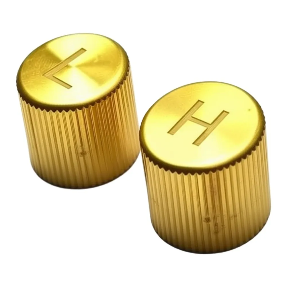 Brass AC Cap AC Valve Cap Direct Replacement Part Easy Installation Design Precise Thread Match For Auto Repair