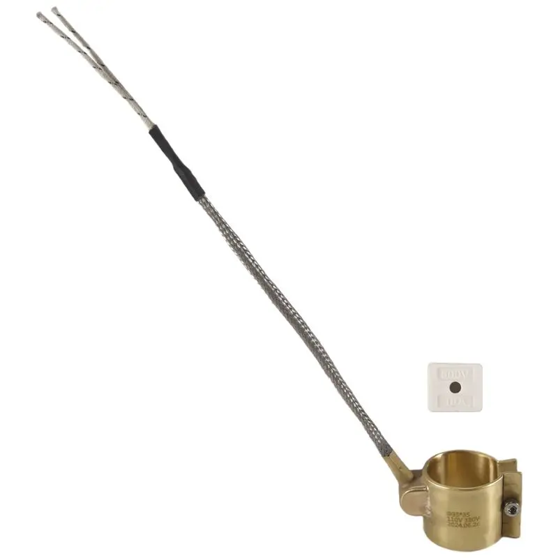 Retail 110V 380W 35Mmx35mm Injected Mould Heating Elements Brass Band Heater For Injection Molding Machine