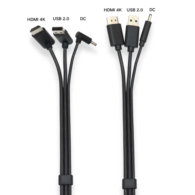 For HTC Vive 3-in-1 Accessories Replacement Cable HDMI 5M, USB, Power VR games