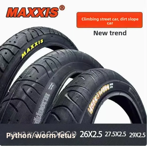 MAXXIS Hookworm 26x2.5 Bicycle Tire BMX Wire Bead Clincher Tire/Tube for Street Park Vert Flatland 20inch 24 26 27.5 29 Sizes