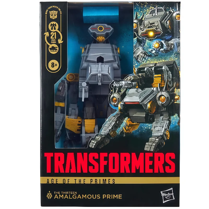 Disponibile Hasbro Transformers Giocattoli classici Age of The Primes Amalgamous Prime Action Figure Modello Raccogliere Hobby Giocattoli Regalo