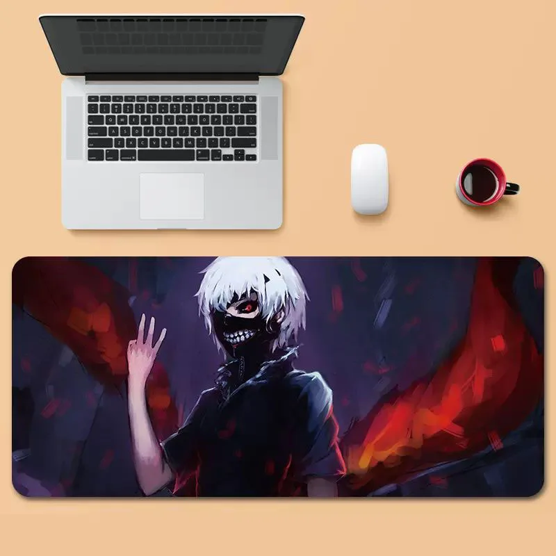 

Big Art Mouse Pad Desk Mat Anime Mouse Mats Kawaii Gaming Pad on The Table Setup Gamer Accessories Keyboard Pad Mouse Rug Carpet