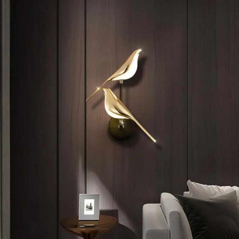 Chinese Magpie Design LED Wall Lamp Ceiling Light Multi Style Touch Switch Home Decor Lighting for Bedroom Living Room Hallway