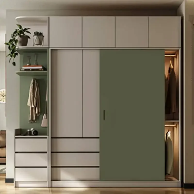 

Simple Luxury Tall Wardrobes Quiet Nordic Storage Bedroom Wardrobe Organizer Display Unique Japanese Muebles Hotel Furniture