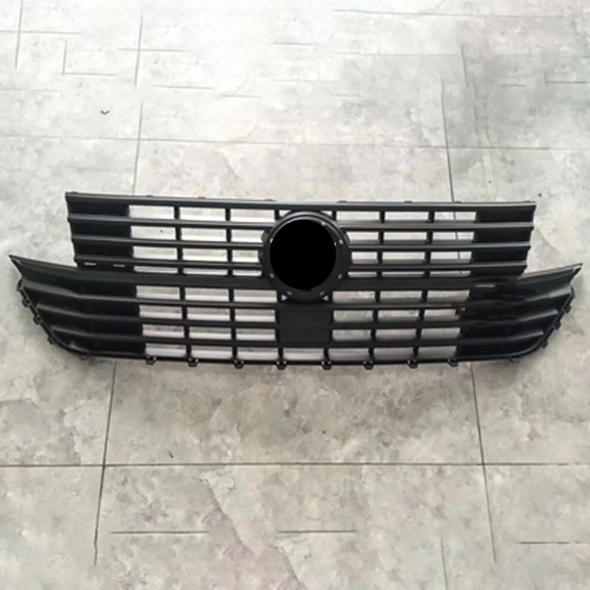 

Car Front Bumper Grill Mask Radiator Grille for Volkswagen vw Multivan T6 20-21 Racing Grills Exterior Accessories