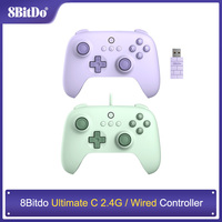 8BitDo Ultimate C Wireless 2.4G Wired Gaming Controller for PC, Windows 10, 11, Steam Deck, Raspberry Pi, Android