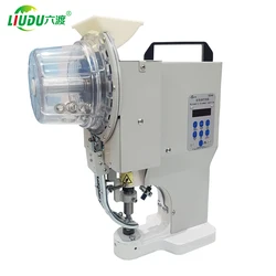 [High Quality]Full Automatic Eyelet Punching Machine for Package Bags Button Punching Equipment for Eyelets Hole Punching