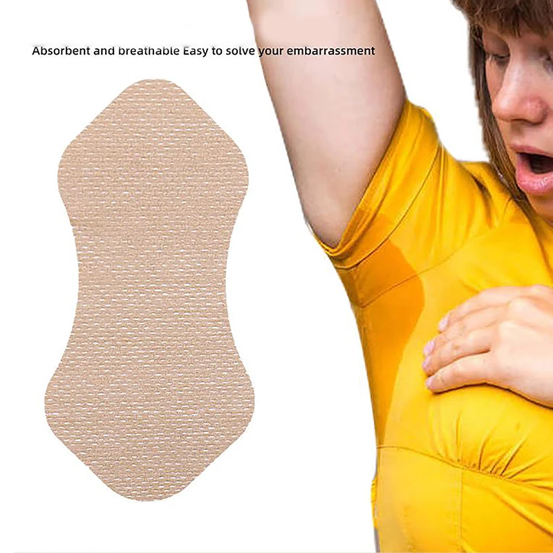 10Pcs Disposable Underarm Women Strong Absorbing Sweat Armpits Sweat Sticker Anti Sweat Pads Underarm Absorb Patch Deodorants