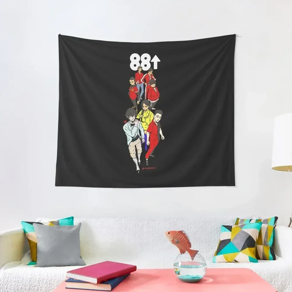 

88 Up Rising Tapestry Wall Hanging Wall Aesthetic Room Decorations Tapestry