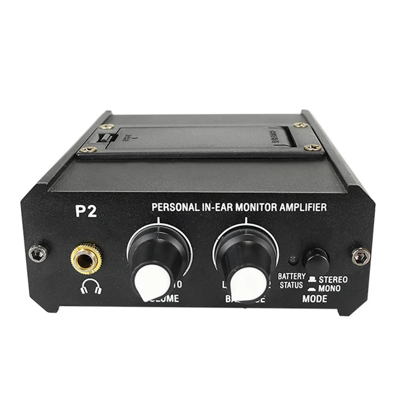 

B68C 1 PCS P2 Headphone Preamplifier Headphone Monitor Microphone Enlarge Mixer Metal Suitable For Speech / Live Streaming EU Pl