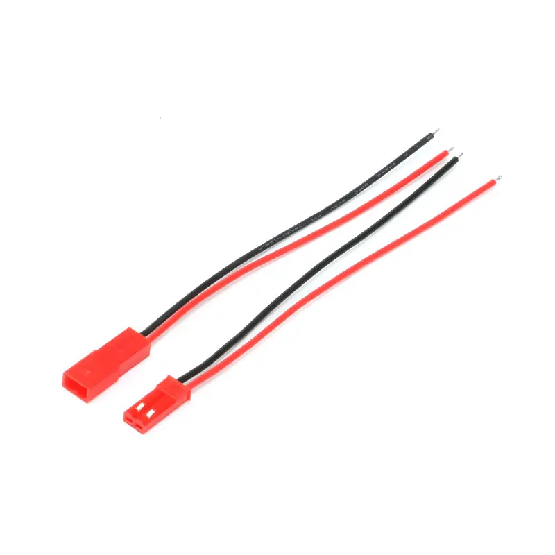 5pair~100pairs 100mm 200mm 2 Pin JST Connector Plug Male+Female Connector Cable Wire for RC Toys Battery LED Lamp