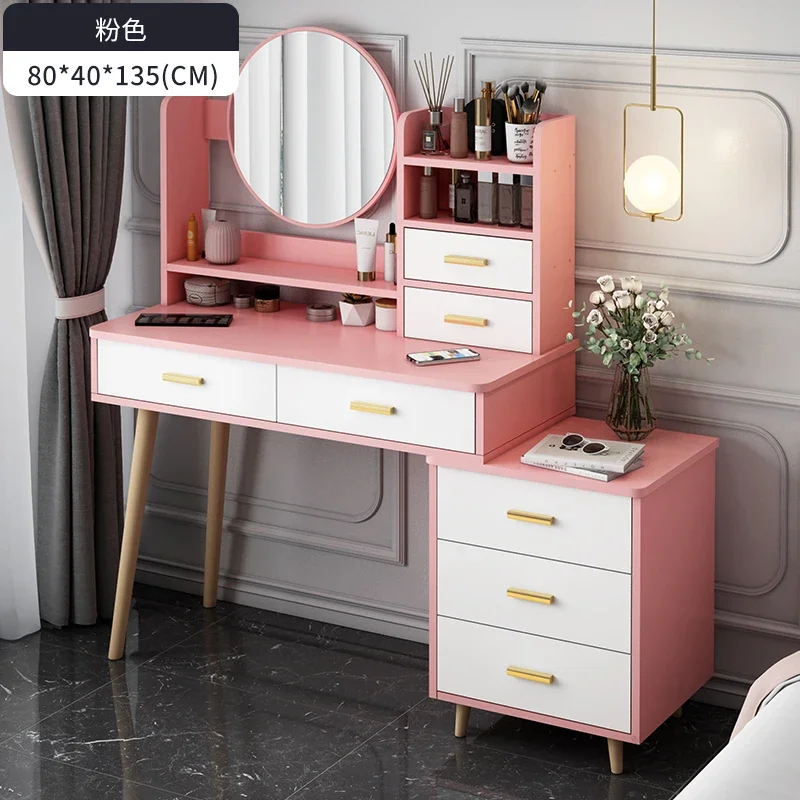 Led European Organiser Dressing Table Legs Classic Girl Dressing Table Luxury Nordic Tocador Maquillaje Furniture Makeup