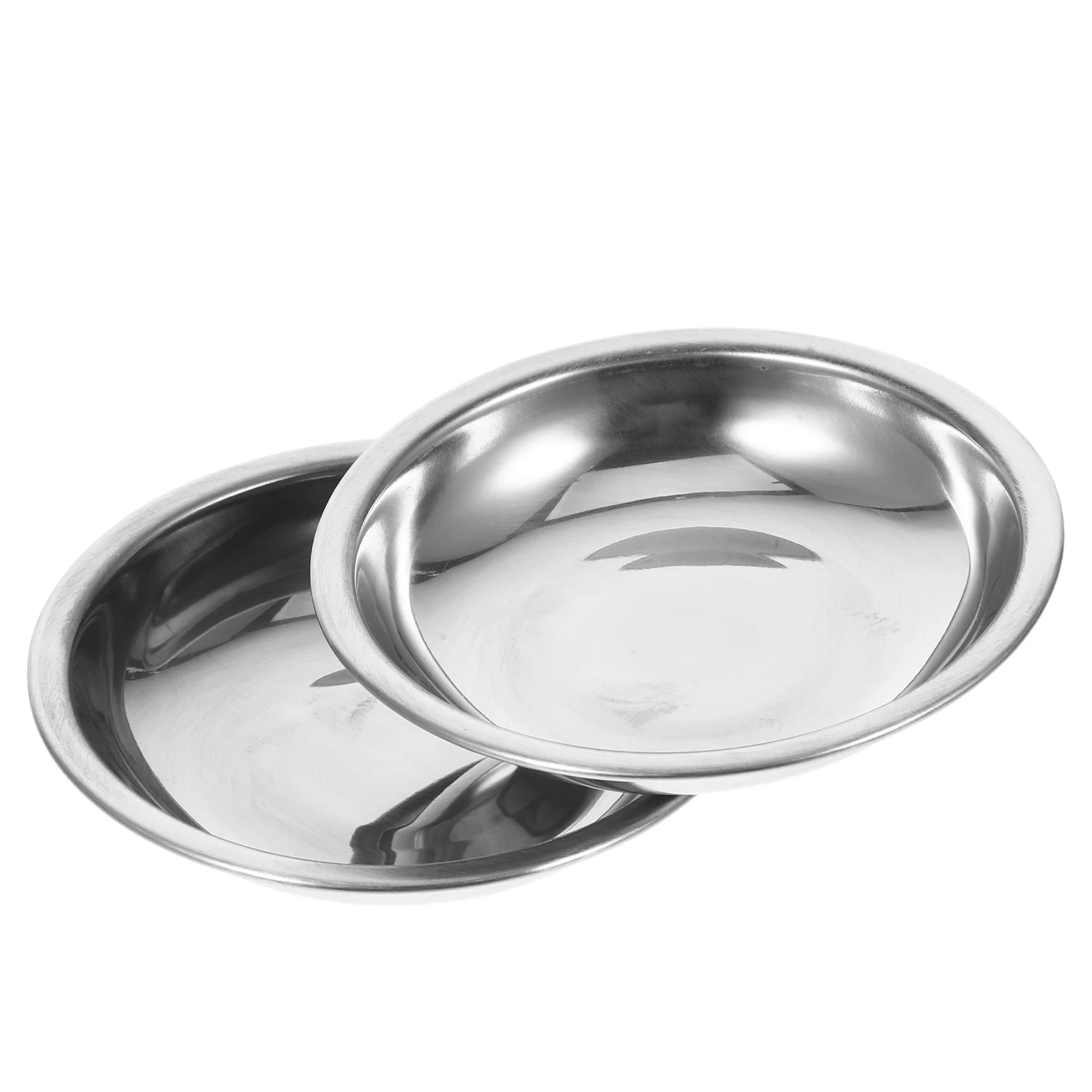 

2pcs Stainless Steel Weighing Pan Scale Tray for Kitchen Jewelry Rhinestones Accessories