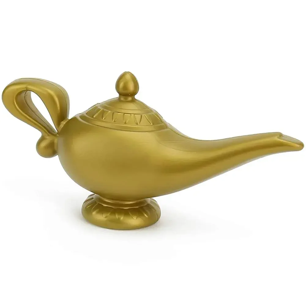 Cartoon Movie Aladdin Lamp Halloween Decoration Cosplay Costume Party Favors Fancy Dress Props Hot Home Party Ornaments Figurine