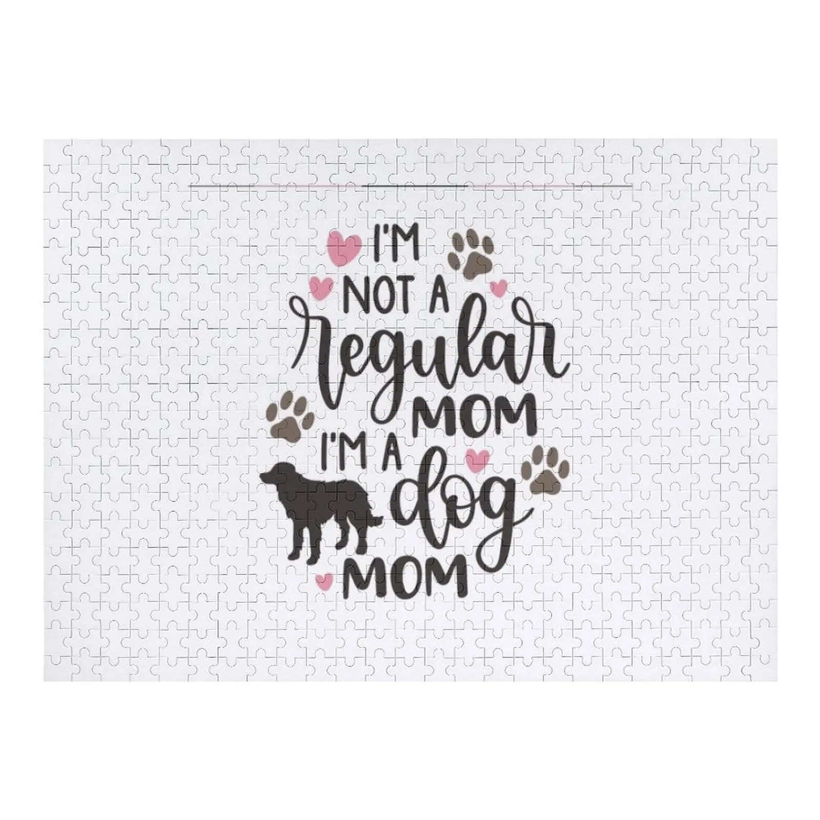 

собака мама головоломка подарок на заказ персонализированный подарок персонализированная игрушка деревянная головоломка на заказ