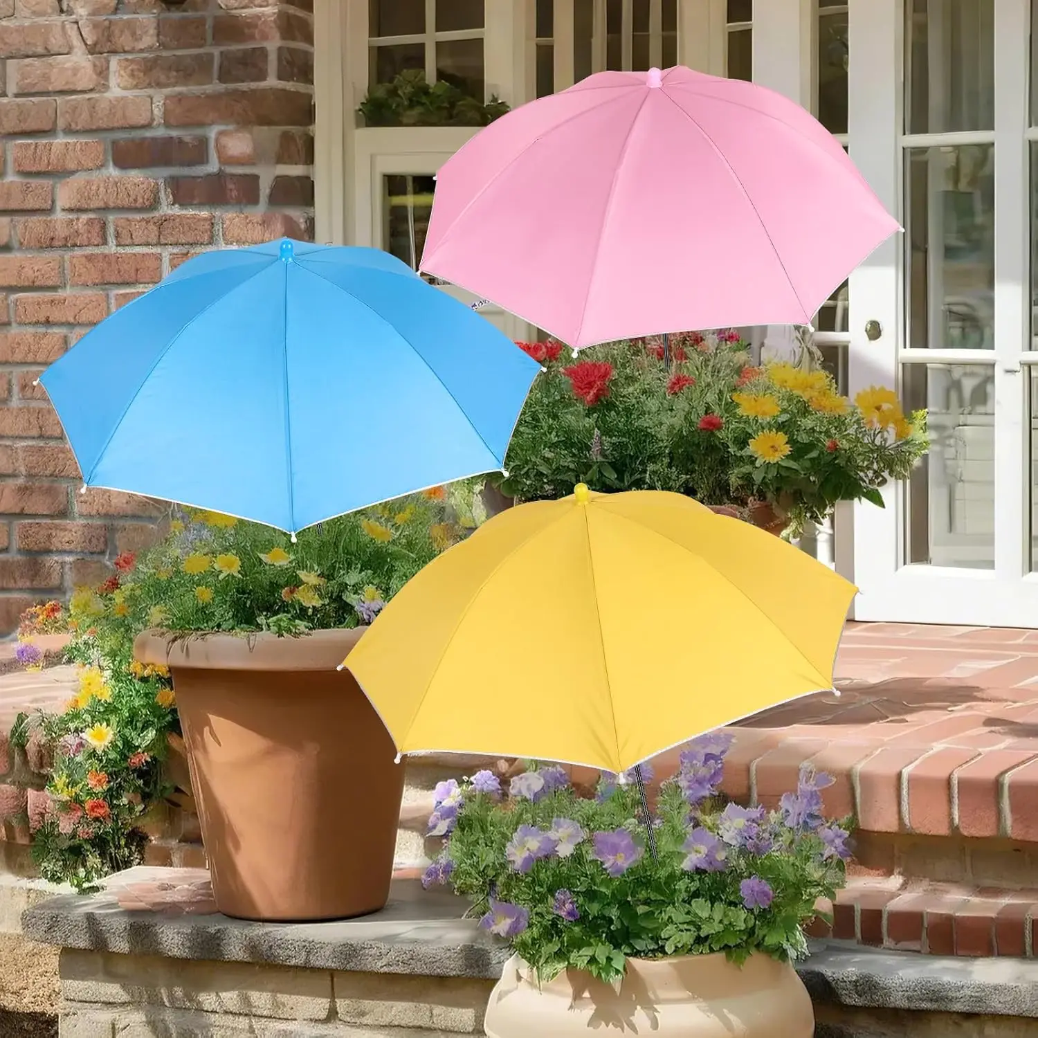 

Plant Umbrellas for Outdoor Plants, Shade Cover for Potted Plants and Garden Beds to Protect from Sun