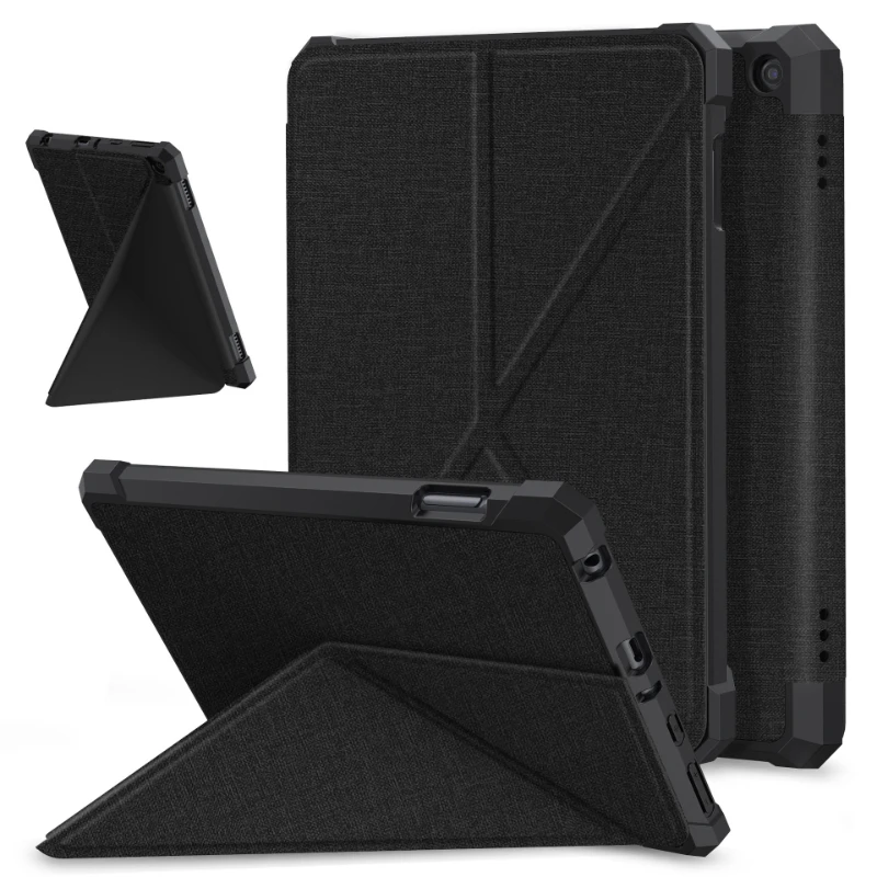 

Case for 8 Inch Kindle Fire HD 8 2022 Release 12th Gen- Multi-Angle Magnetic Stand, Premium TPU Cover for Fire HD 8 Plus Tablet