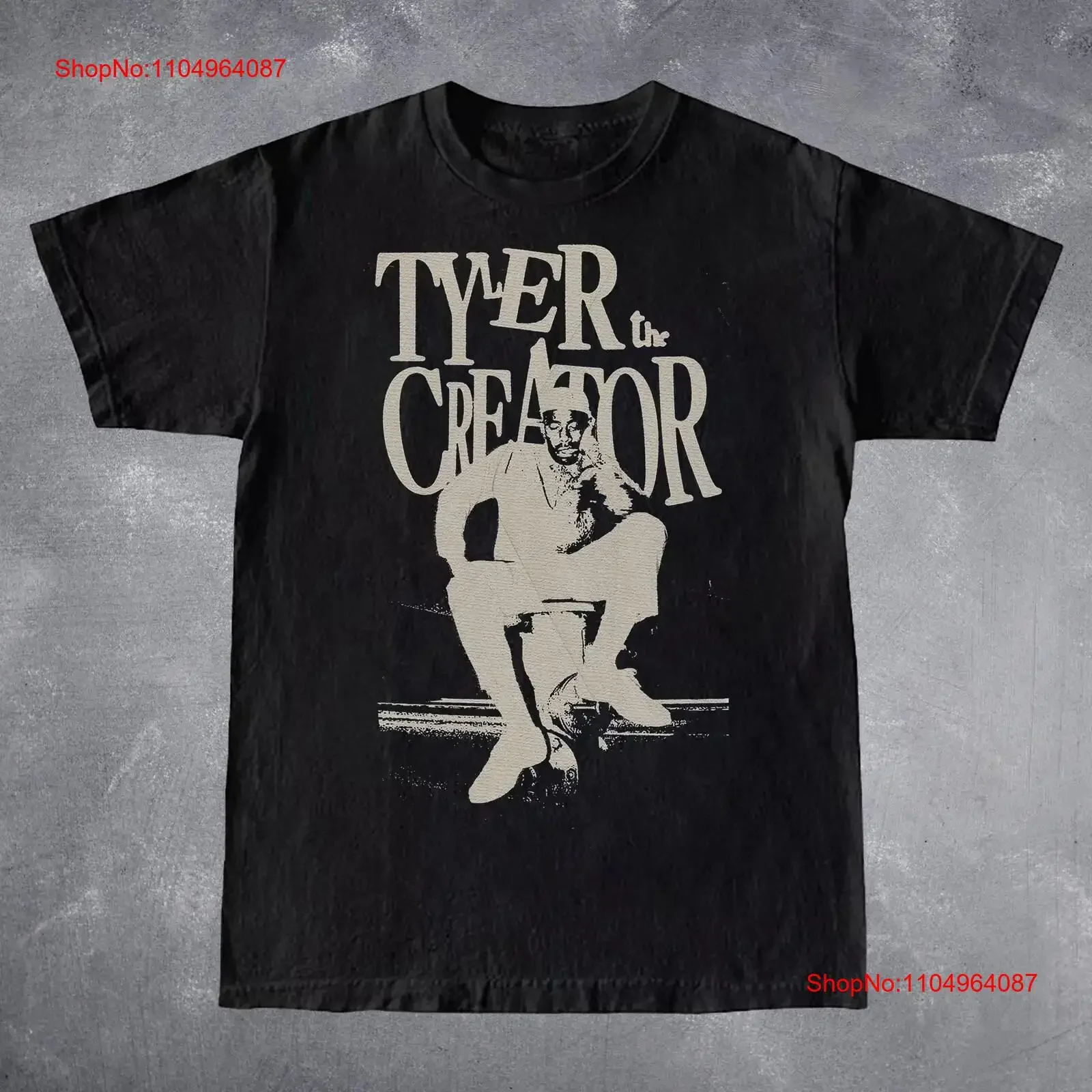 

Tyler tee Vintage Creator Hip Hop Rapper Fan T Shirt 90s for Fans vintage Washed fashion Soft designer clothes Unisex homme